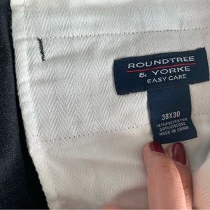 Casual Men’s dark grey slacks